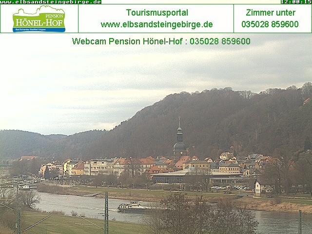 Archiv Foto Webcam Bad Schandau - Elbufer