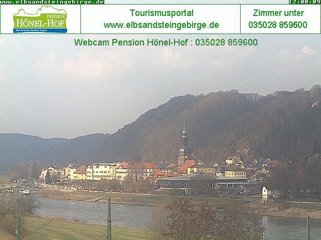 Archiv Foto Webcam Bad Schandau - Elbufer