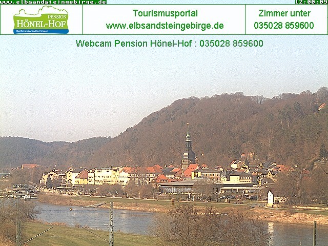 Archiv Foto Webcam Bad Schandau - Elbufer