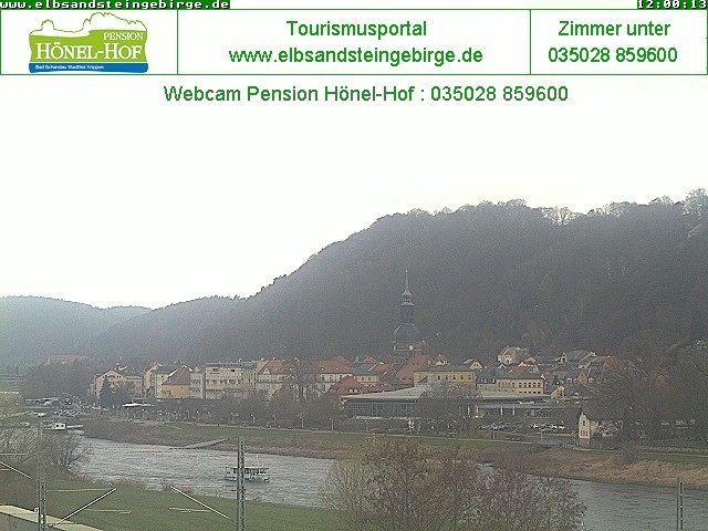 Archiv Foto Webcam Bad Schandau - Elbufer