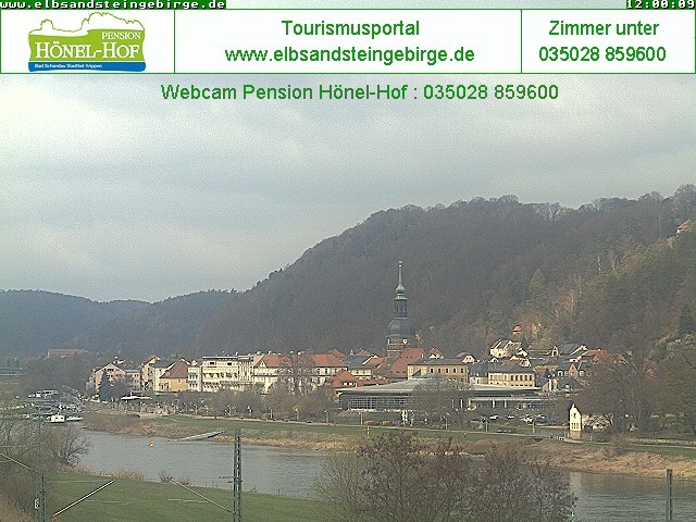 Archiv Foto Webcam Bad Schandau - Elbufer