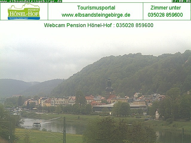 Archiv Foto Webcam Bad Schandau - Elbufer