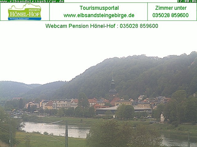 Archiv Foto Webcam Bad Schandau - Elbufer