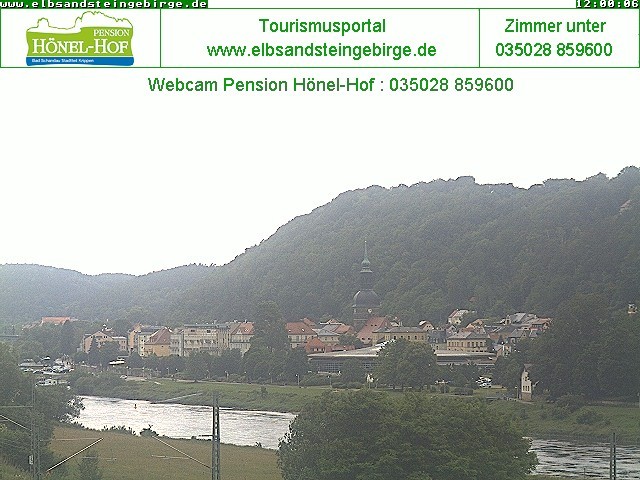 Archiv Foto Webcam Bad Schandau - Elbufer