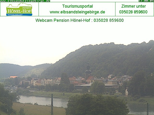 Archiv Foto Webcam Bad Schandau - Elbufer