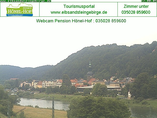 Archiv Foto Webcam Bad Schandau - Elbufer