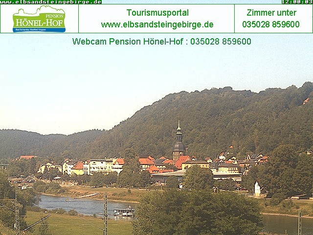 Archiv Foto Webcam Bad Schandau - Elbufer