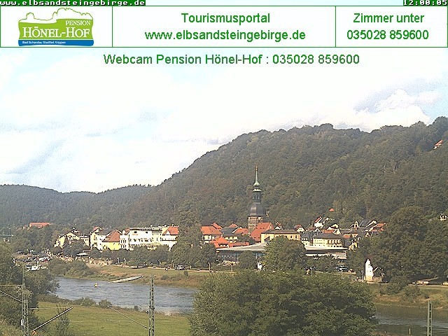 Archiv Foto Webcam Bad Schandau - Elbufer