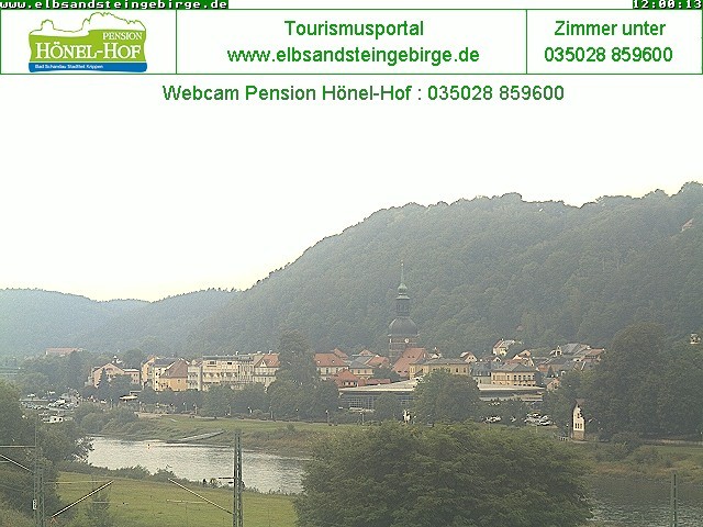 Archiv Foto Webcam Bad Schandau - Elbufer