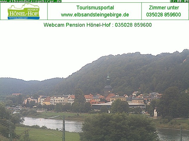 Archiv Foto Webcam Bad Schandau - Elbufer