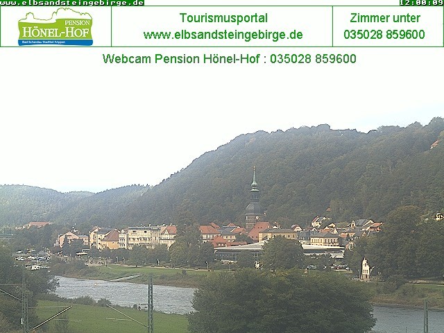 Archiv Foto Webcam Bad Schandau - Elbufer