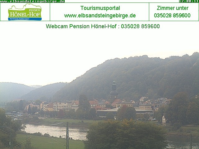 Archiv Foto Webcam Bad Schandau - Elbufer