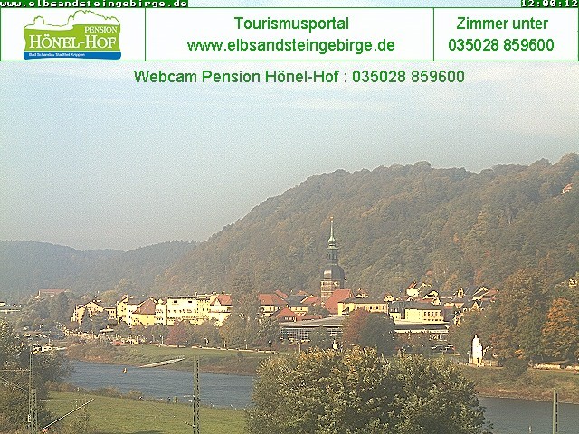 Archiv Foto Webcam Bad Schandau - Elbufer