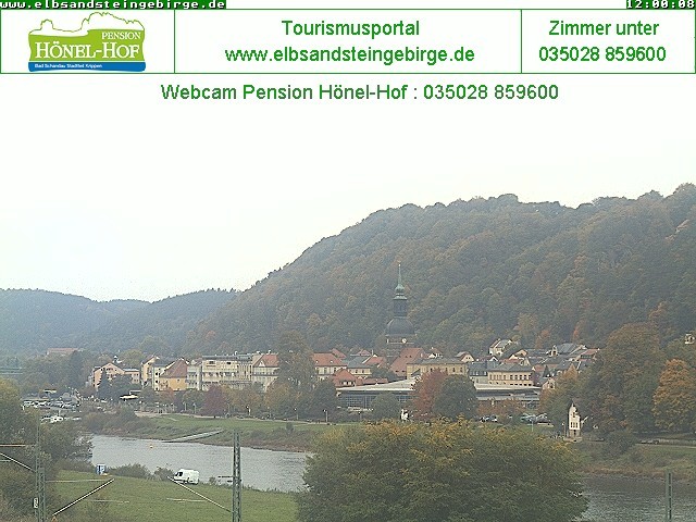 Archiv Foto Webcam Bad Schandau - Elbufer