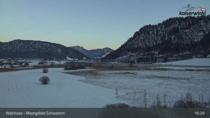 Archiv Foto Webcam Moorgebiet Schwemm am Walchsee