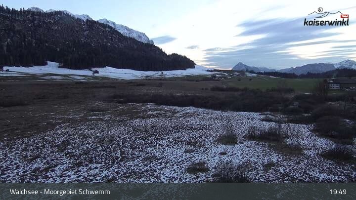 Archived image Webcam Schwemm Moorland by Lake Walchsee