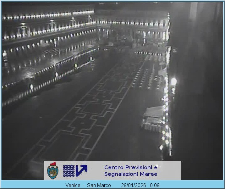 Archiv Foto Webcam Blick auf den Markusplatz in Venedig