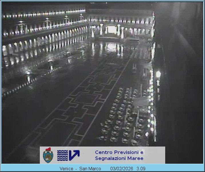 Archiv Foto Webcam Blick auf den Markusplatz in Venedig