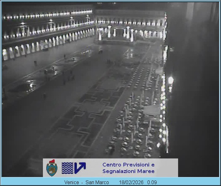 Archiv Foto Webcam Blick auf den Markusplatz in Venedig