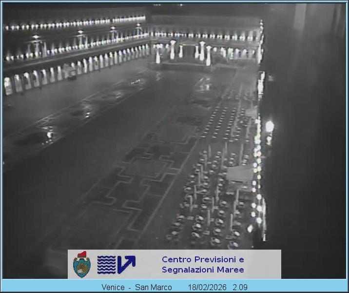 Archiv Foto Webcam Blick auf den Markusplatz in Venedig