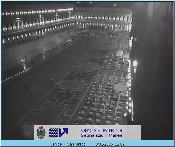 Archiv Foto Webcam Blick auf den Markusplatz in Venedig