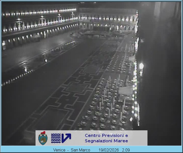 Archiv Foto Webcam Blick auf den Markusplatz in Venedig