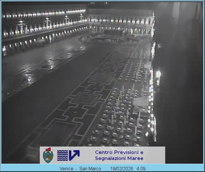 Archiv Foto Webcam Blick auf den Markusplatz in Venedig