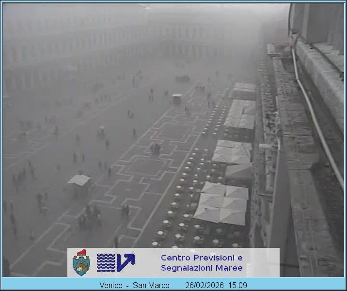 Archived image Webcam Piazza San Marco in Venice