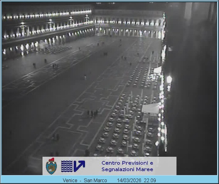 Archiv Foto Webcam Blick auf den Markusplatz in Venedig