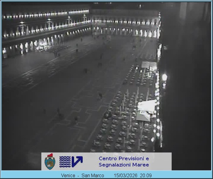 Archiv Foto Webcam Blick auf den Markusplatz in Venedig