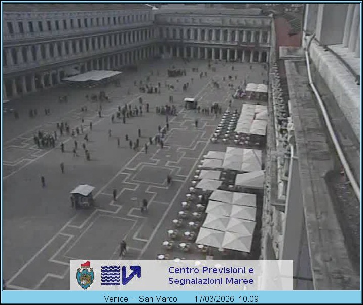 Archived image Webcam Piazza San Marco in Venice