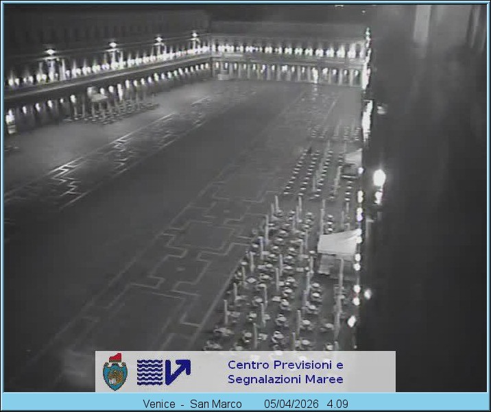 Archiv Foto Webcam Blick auf den Markusplatz in Venedig