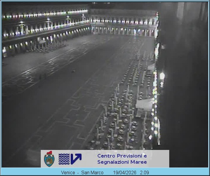 Archiv Foto Webcam Blick auf den Markusplatz in Venedig