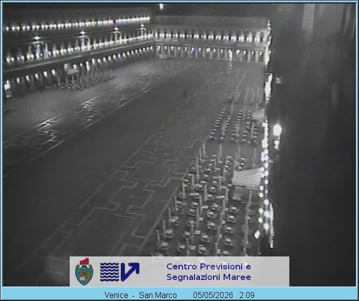 Archiv Foto Webcam Blick auf den Markusplatz in Venedig