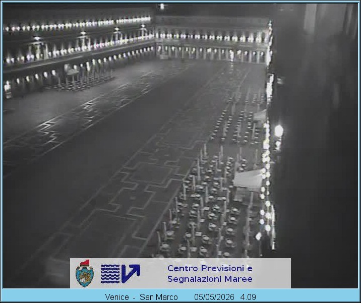 Archiv Foto Webcam Blick auf den Markusplatz in Venedig