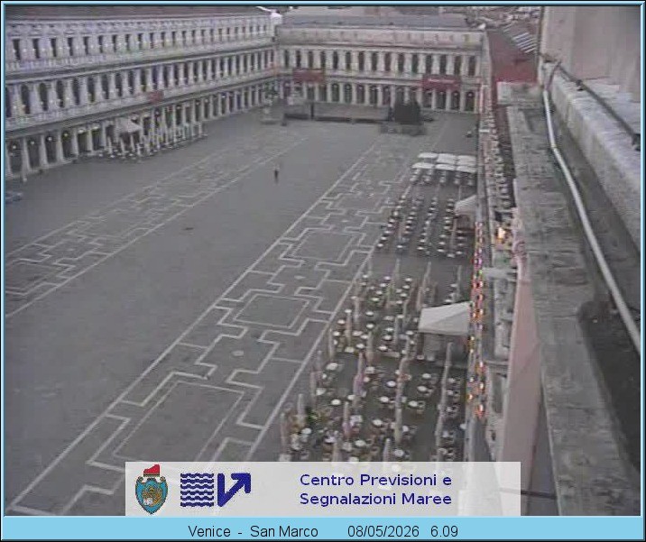 Archived image Webcam Piazza San Marco in Venice