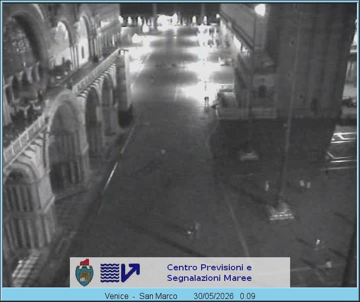 Archived image Webcam Piazza San Marco in Venice