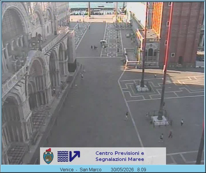 Archived image Webcam Piazza San Marco in Venice