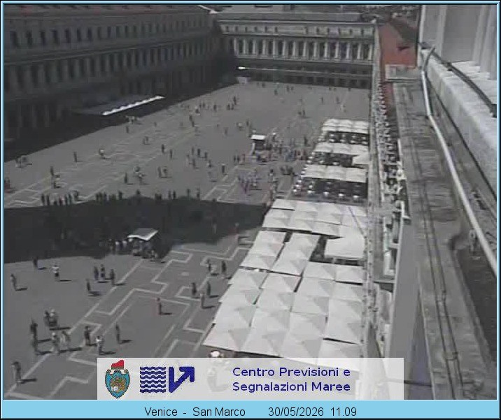 Archived image Webcam Piazza San Marco in Venice
