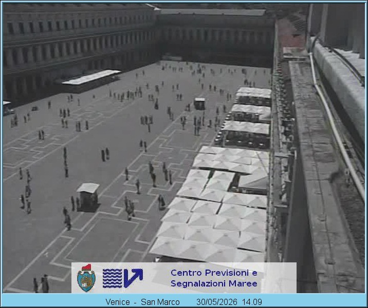 Archived image Webcam Piazza San Marco in Venice