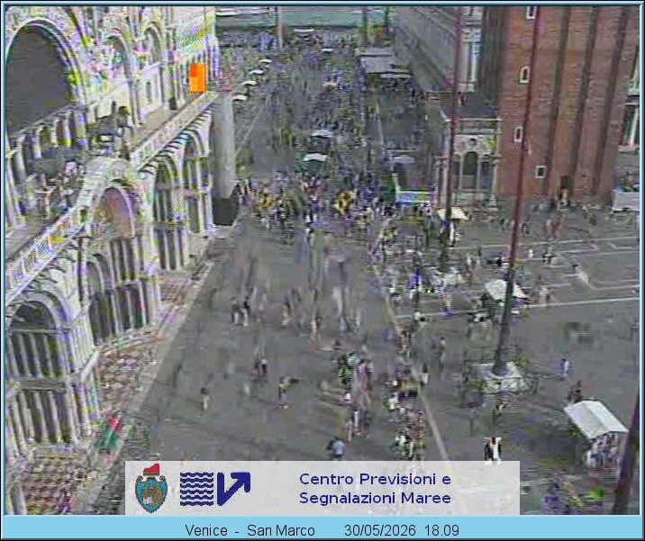 Archived image Webcam Piazza San Marco in Venice