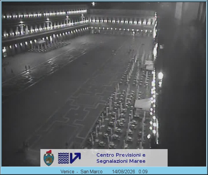 Archived image Webcam Piazza San Marco in Venice