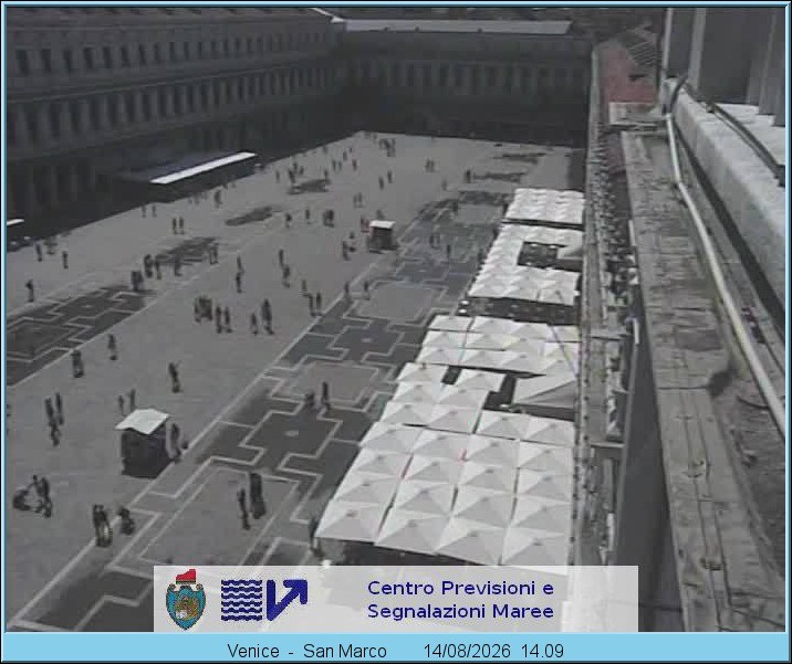 Archived image Webcam Piazza San Marco in Venice
