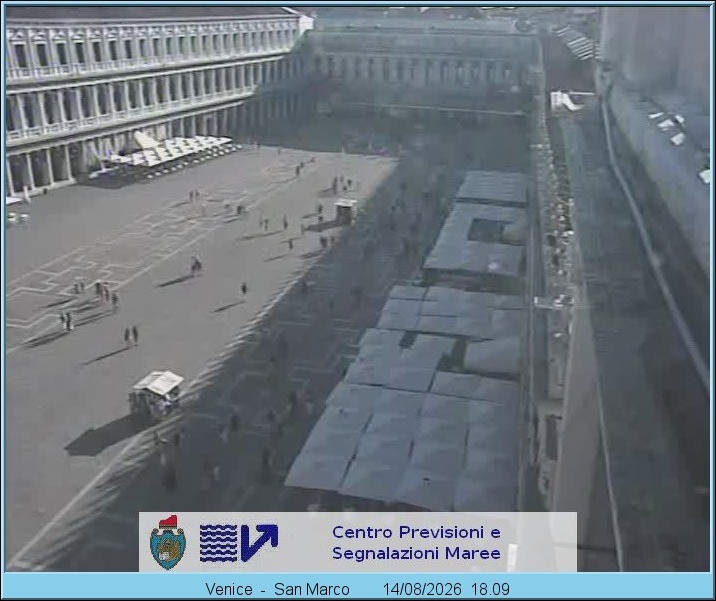 Archived image Webcam Piazza San Marco in Venice