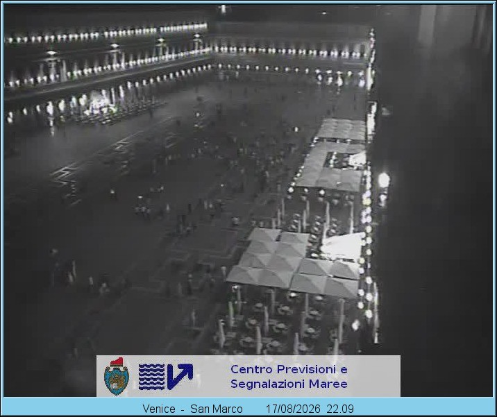 Archiv Foto Webcam Blick auf den Markusplatz in Venedig