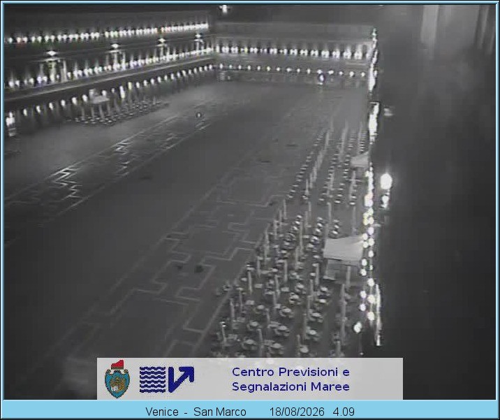 Archiv Foto Webcam Blick auf den Markusplatz in Venedig