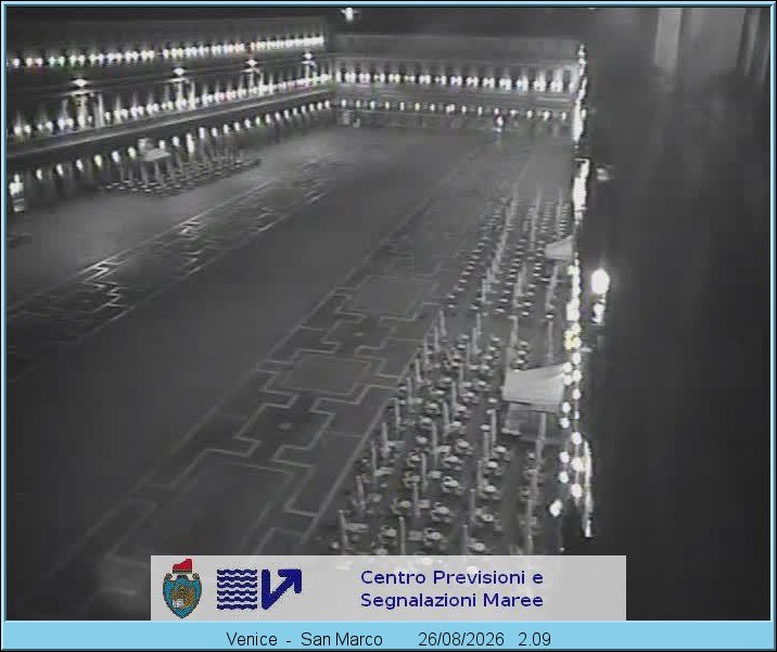 Archiv Foto Webcam Blick auf den Markusplatz in Venedig