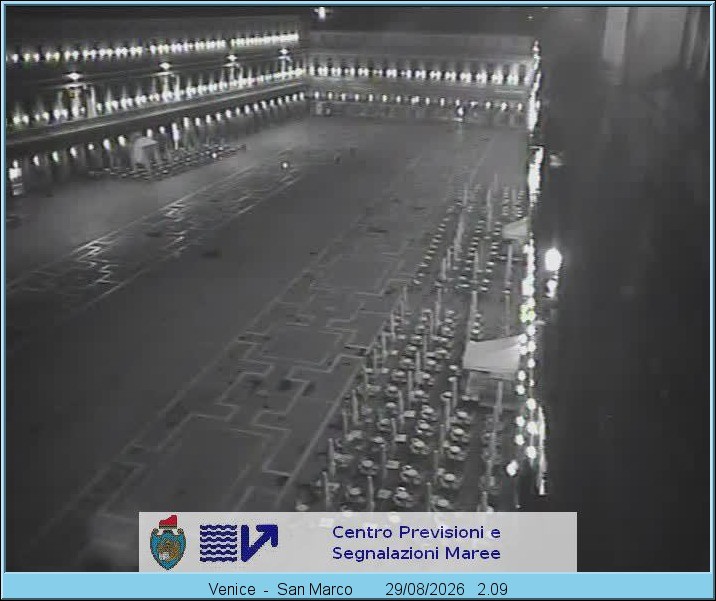 Archiv Foto Webcam Blick auf den Markusplatz in Venedig