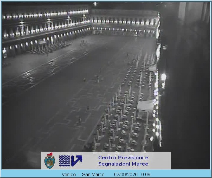 Archived image Webcam Piazza San Marco in Venice