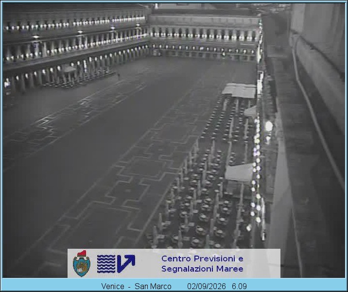 Archived image Webcam Piazza San Marco in Venice